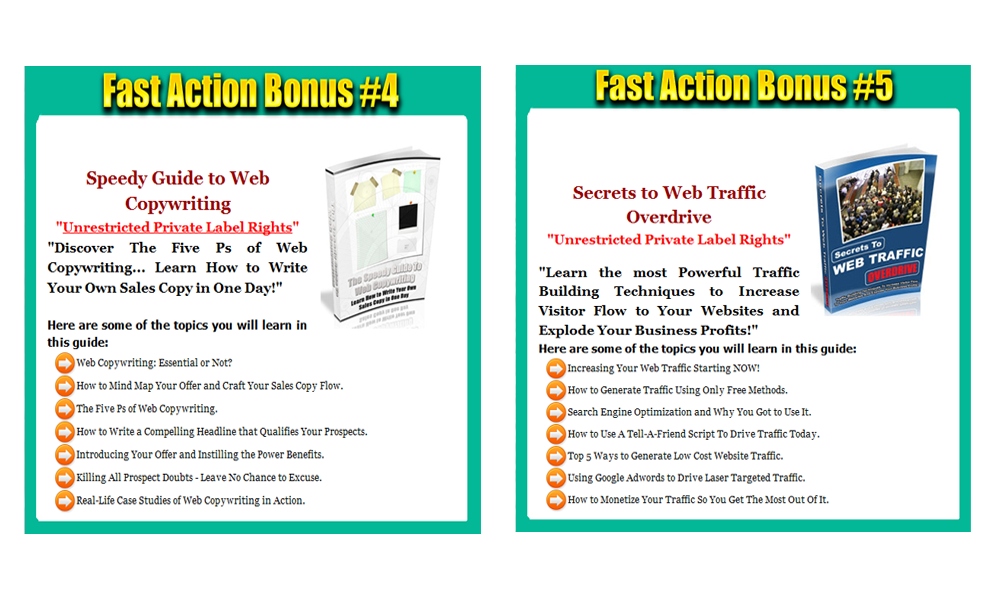 Tutbo Site Builder Software! Bonus 2-4