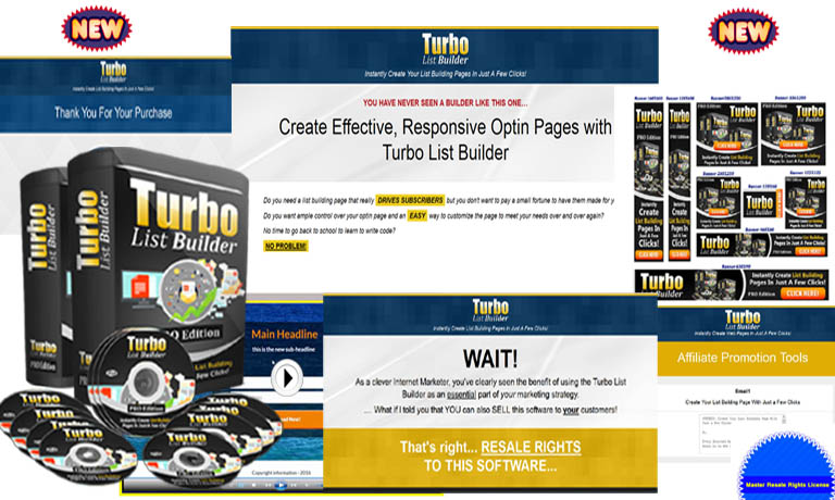 Turbo List Builder PRO "Master Reseller Package" OTO
